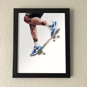 Nike Skateboard Wall Art
